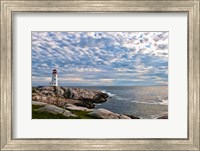 Lighthouse in Peggys Cove, Nova Scotia Fine Art Print