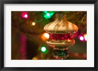 Christmas Tree Ornaments Fine Art Print