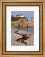 Quebec Beach Cliffs Fine Art Print