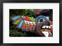 Tadoussac Native American Totem Pole Fine Art Print