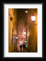 Griechengasse Visitors in Vienna, Austria Fine Art Print