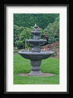 Fountain at KIngsbrae Garden Fine Art Print