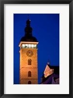 Church Tower, Ceske Budejovice Fine Art Print