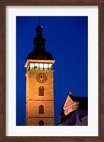 Church Tower, Ceske Budejovice Fine Art Print