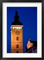 Church Tower, Ceske Budejovice Fine Art Print