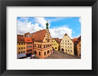 Market Square, Bavaria, Germany Fine Art Print