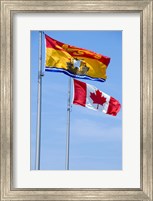 Canada, New Brunswick Flag Fine Art Print
