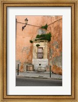 Port and Commercial Town of Corsica, France Fine Art Print