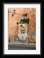 Port and Commercial Town of Corsica, France Fine Art Print