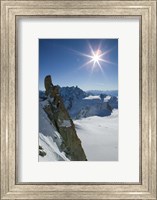 Winter View of The French Alps Fine Art Print