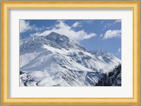 French Alps in Winter Fine Art Print