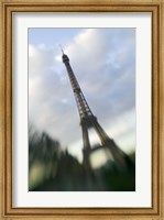 Winter View of the Eiffel Tower Fine Art Print