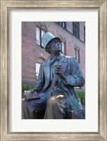 Statue of Hans Christian Andersen Fine Art Print