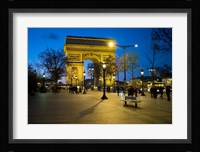 Arch of Triumph, Paris, France Fine Art Print