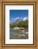 Rafting on Verdon River,  Provence, France Fine Art Print