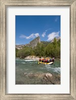 Rafting on Verdon River,  Provence, France Fine Art Print