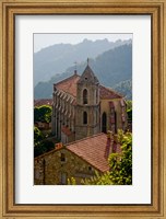 Village of Zicavo, Corsica, France Fine Art Print