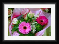 Flowers in Market Fine Art Print