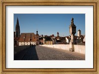 Historic Stone Bridge, Germany Fine Art Print