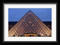 Pyramid, Louvre, Paris, France Fine Art Print