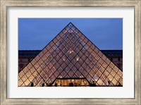 Pyramid, Louvre, Paris, France Fine Art Print