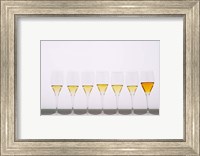 Wine Tasting Glasses, Maison de la Champagne Fine Art Print