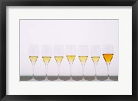 Wine Tasting Glasses, Maison de la Champagne Fine Art Print