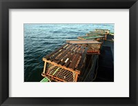 Nova Scotia, Cape Breton, Lobster Traps Fine Art Print