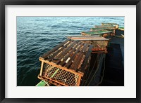 Nova Scotia, Cape Breton, Lobster Traps Fine Art Print