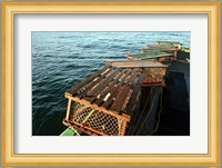 Nova Scotia, Cape Breton, Lobster Traps Fine Art Print