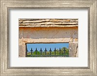 Gate and Key Stone Carved with Montrachet Fine Art Print