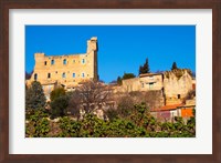 Ruins of the Pope's Summer Castle in Chateauneuf-du-Pape Fine Art Print