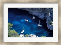 Mediterranean Coast of the French Riviera Fine Art Print