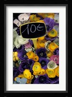 Flower Bunches, Aix En Provence, France Fine Art Print