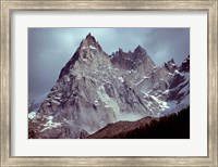 France, Chamonix, Aiguilles du Midi, Spires Fine Art Print