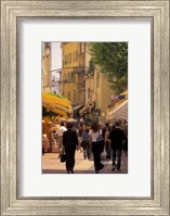Rue de Republique, Menton, Cote D'Azure, France Fine Art Print