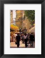 Rue de Republique, Menton, Cote D'Azure, France Fine Art Print