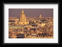 Les Invalides and Panthenon, Paris, France Fine Art Print