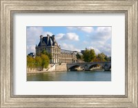 Pont Royal and the Louvre Museum Fine Art Print