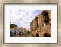 Roman Amphitheatre and Shops, Provence, France Fine Art Print