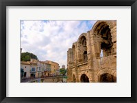 Roman Amphitheatre and Shops, Provence, France Fine Art Print