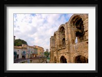 Roman Amphitheatre and Shops, Provence, France Fine Art Print
