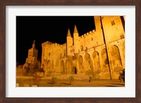 Papal Palace at Night, Avignon Fine Art Print