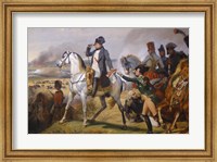 Painting of Napoleon in Hall of Battles Fine Art Print