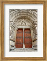 Entrance to Eglise St-Trophime, France Fine Art Print