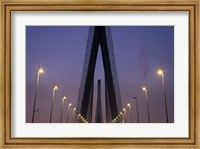 Pont De Normandie, Le Havre, France Fine Art Print