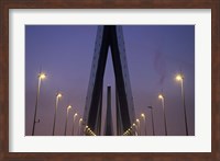 Pont De Normandie, Le Havre, France Fine Art Print
