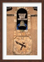 Church Bell and Clock Fine Art Print