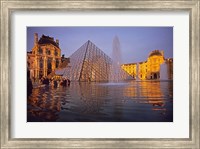 Louvre Pyramid, Paris, France Fine Art Print