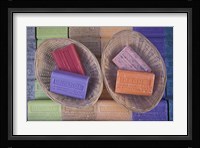 Traditional Soaps, Marseille, France Framed Print